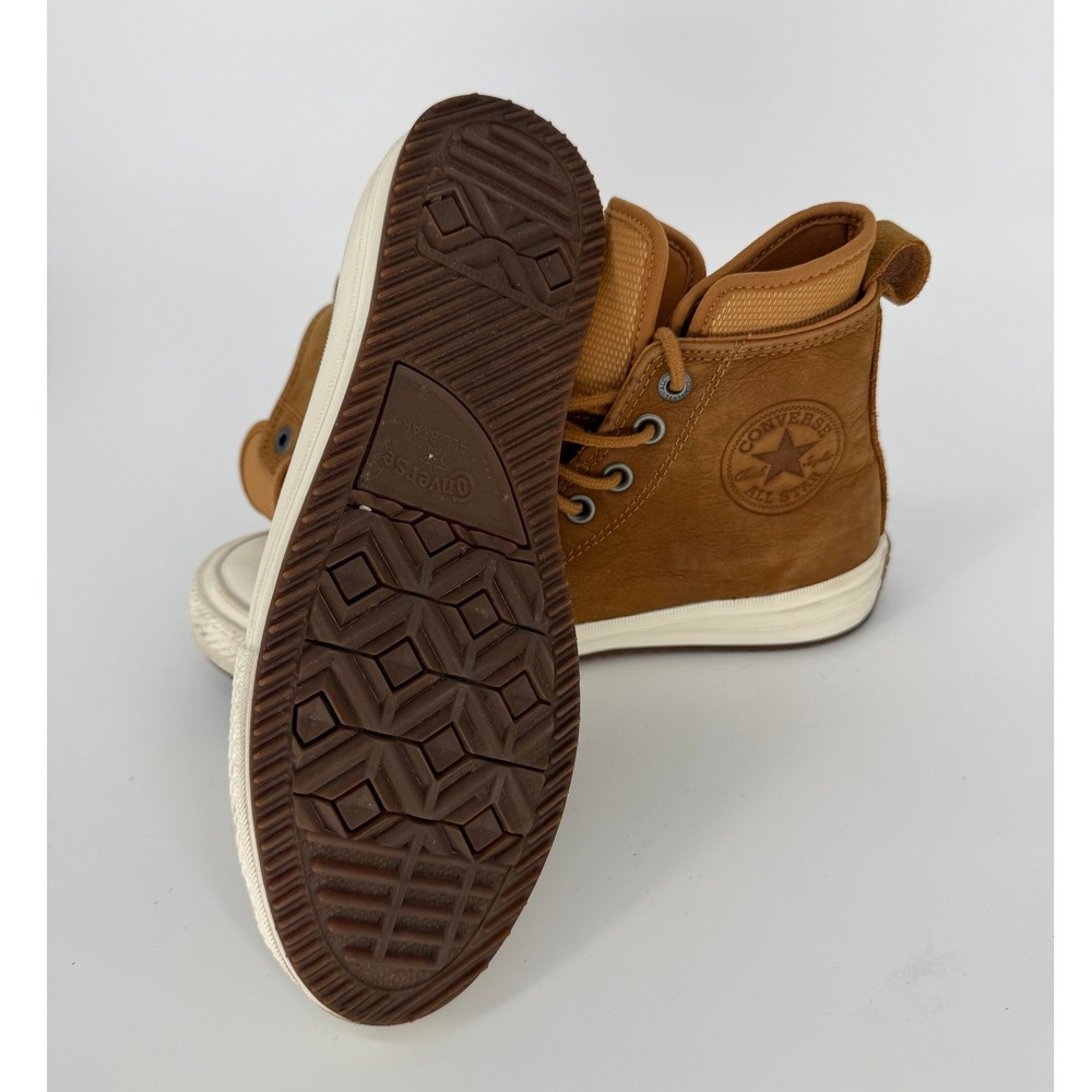 Converse Chuck Taylor All Star Leather High Top Boots Ginger Brown 157461C - Picture 13 of 15